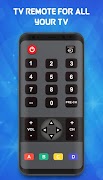 Universal TV Remote Control 截图 1