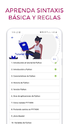 برنامهنما Learn Python Programming - Spanish (NO ADS) عکس از صفحه