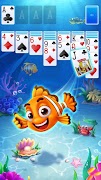 Solitaire fish poster