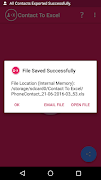 Contact To Excel 截圖 2