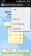 Pilot's Random Sector Selector スクリーンショット 2