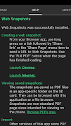 4 Schermata Web Snapshots Ad-free