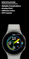 Night ver 51 - watch face स्क्रीनशॉट 3