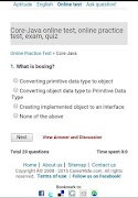 Java Test Quiz Mock Exam 截图 3