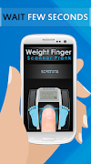 Weight Finger Scanner Prank スクリーンショット 2