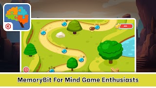 MemoryBit - find a pair game Plakat