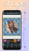 1 Schermata Shape Photo Editor