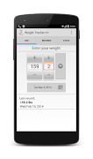 Weight Tracker ++ اسکرین شاٹ 7