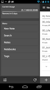 Notebook+ "Evernote" client imagem de tela 1