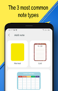 7 Schermata Sticky Notes Widget