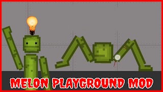 Poster Melon Play Mod Minecraft PE