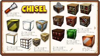 برنامه‌نما Chisel Minecraft Mod عکس از صفحه