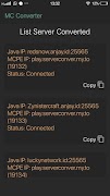 MC Server Converter -  Join &  Ekran Görüntüsü 2