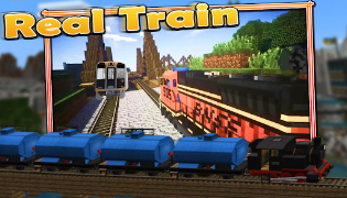 Train Mod for Minecraft Addon 海报