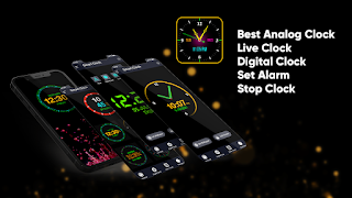 Night Clock - Live Wallpapers plakat