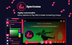 Spectruma - Audio Visualizer M screenshot 1