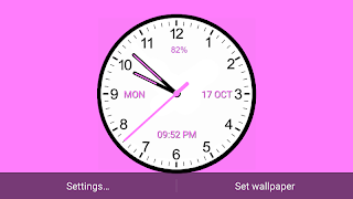 Analog Clock ảnh chụp màn hình 1