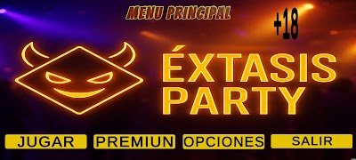 Extasis party poster