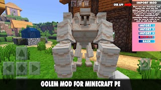 برنامه‌نما Iron Golem Mod for Minecraft عکس از صفحه