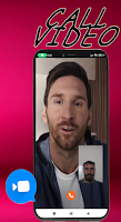 Messi Fake Chat & Video Call screenshot 5