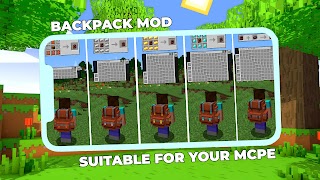 2 Schermata Backpack Mod for Minecraft