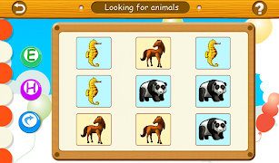 Looking for animals poster