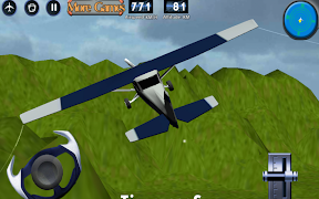 Cessna 3D uçuş simülatörü Ekran Görüntüsü 2