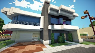 پوستر Big House Mod Minecraft