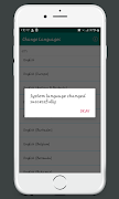 Change Languages captura de pantalla 4