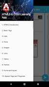 HTML5-CSS3 Training App-450Prg ภาพหน้าจอ 4