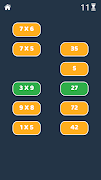 Multiplication Table स्क्रीनशॉट 6