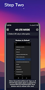 3 Schermata 4G LTE MODE