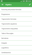 Math Formulas FREE 截图 5
