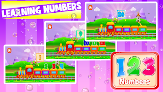 Kids Train: ABC & 123 Learning captura de pantalla 6