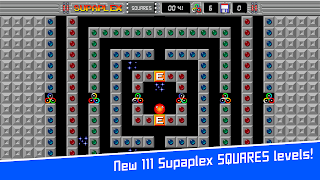 Supaplex SQUARES poster