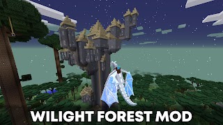 برنامه‌نما Twilight Forest Mod MCPE عکس از صفحه