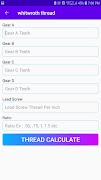 Thread calculator تصوير الشاشة 7