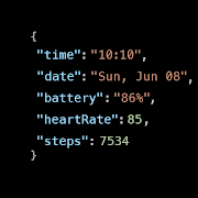 DevTime: JSON Watch Face ภาพหน้าจอ 4