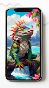 برنامه‌نما Iguana HD Wallpapers عکس از صفحه