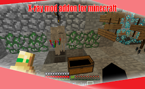 X-ray mod addon for minecraft اسکرین شاٹ 3