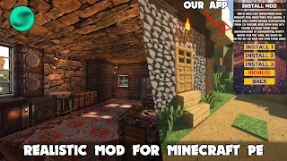 Realistic RTX in Minecraft PE স্ক্রিনশট 6
