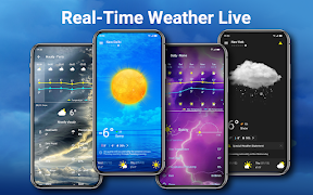 Live Weather & Radar - Alerts ảnh chụp màn hình 1