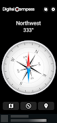 Poster Digital Compass Navigator