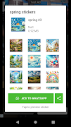 Spring Stickers ảnh chụp màn hình 2