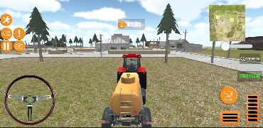de Conducción de Tractor 3D captura de pantalla 5