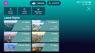 برنامه‌نما ICAROS Explore عکس از صفحه