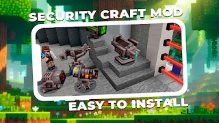 Security Craft Mod For MCPE imagem de tela 2