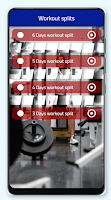 Workout plans captura de pantalla 4
