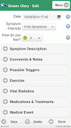 Gluten Diary screenshot 1