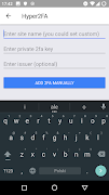 Two factor authenticator with  스크린샷 3